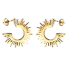 EH11 Star Gold Hoops