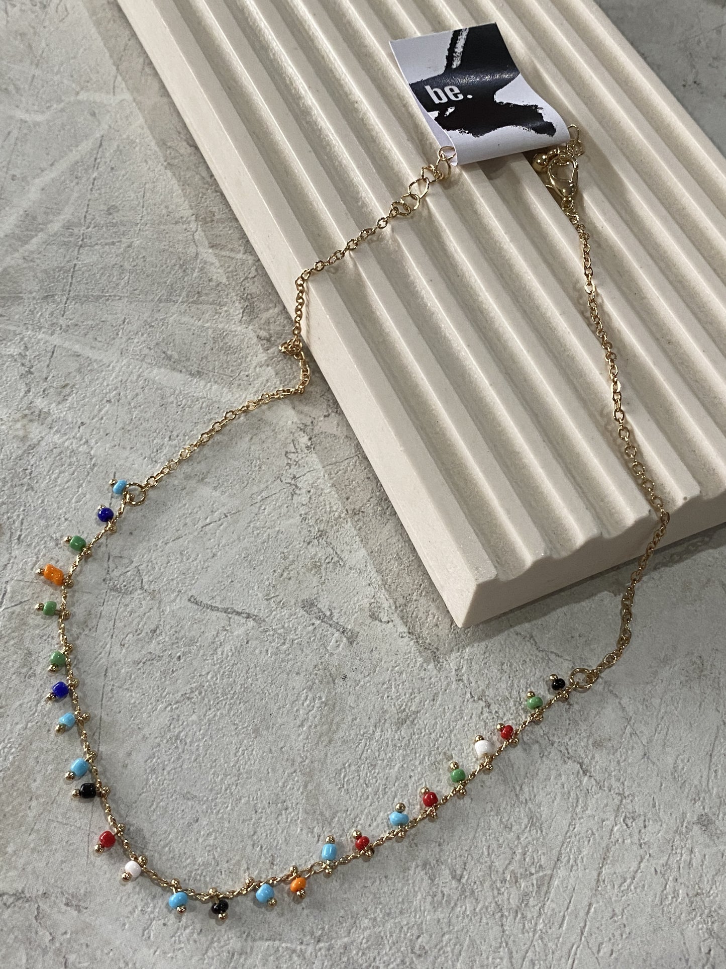 Be Colourful Beaded Necklace be.NB2