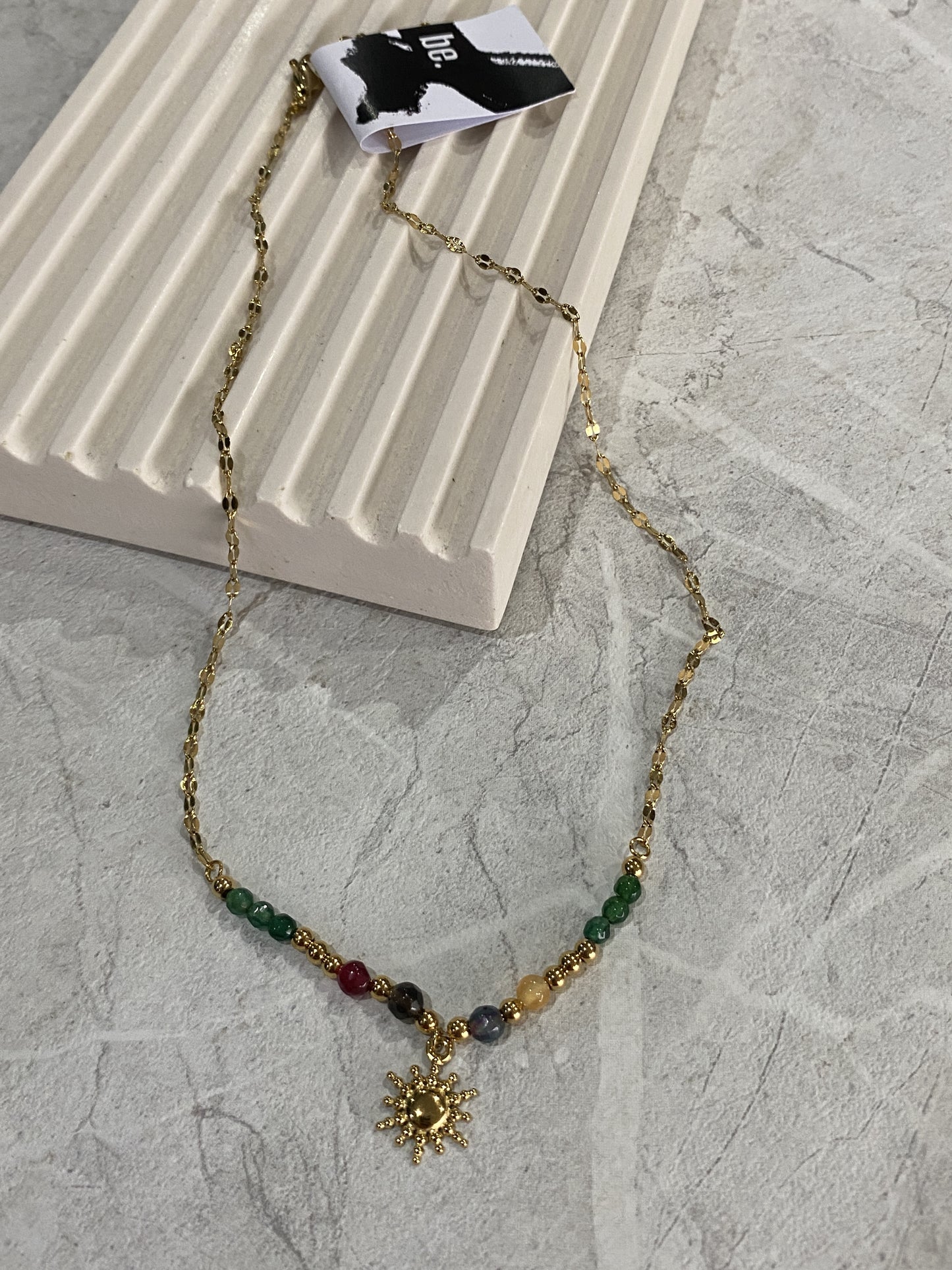 Be Beaded Sun Necklace be.NB4