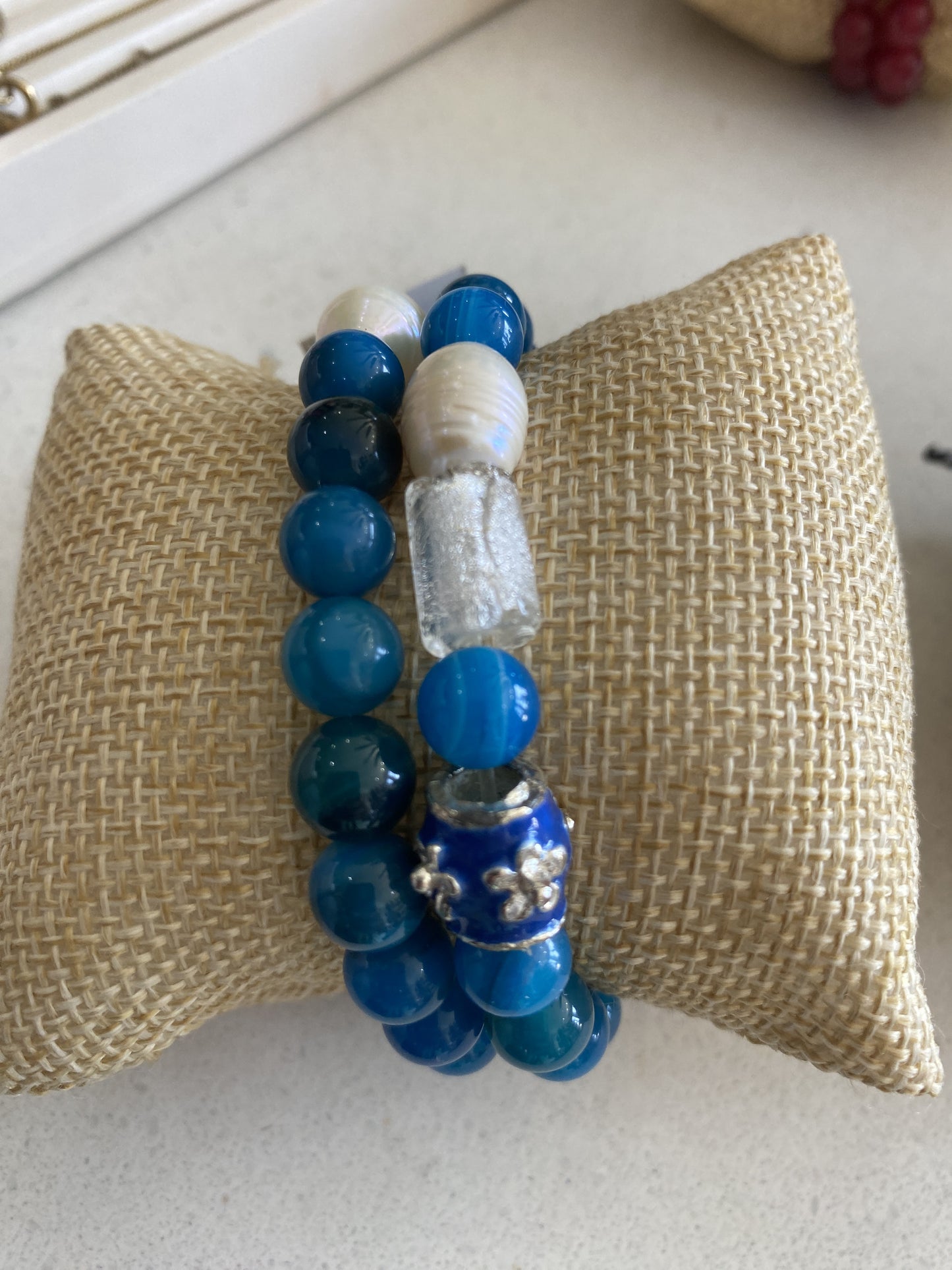 BS1 - Blue Agate Stretchy