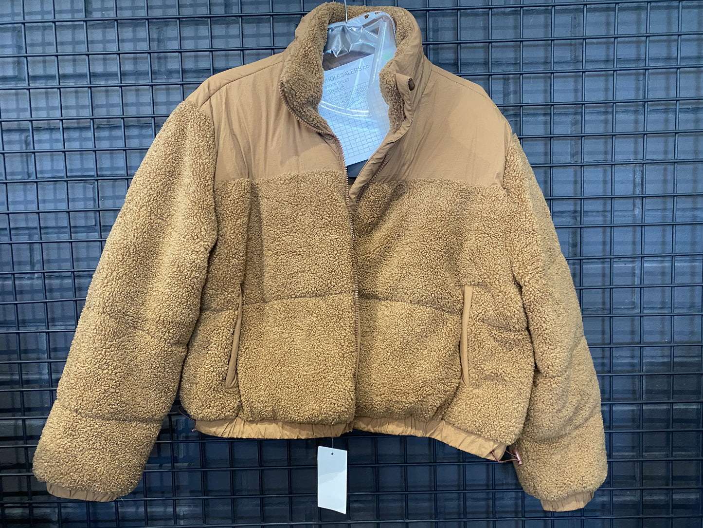 CH118 Teddy Tan Jacket
