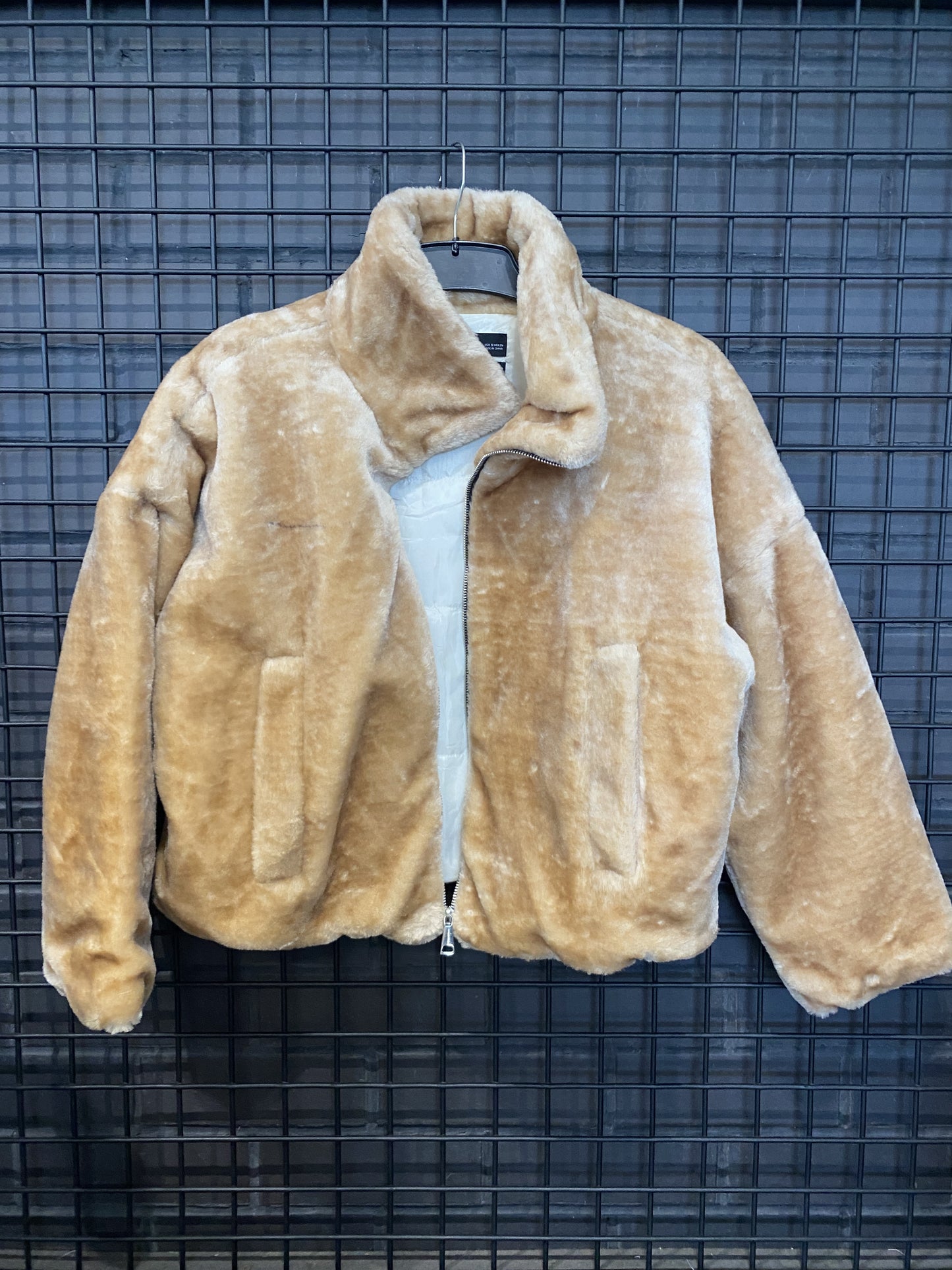 WS047 Fur Tan Jacket