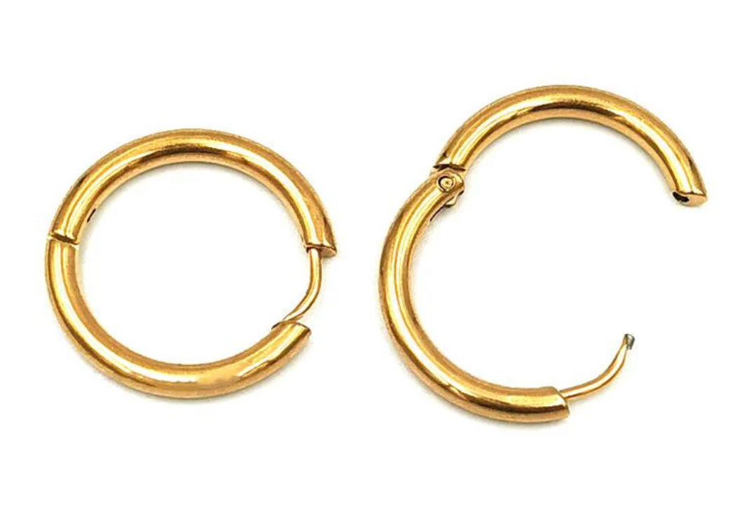 EH2-8 Gold Hoops