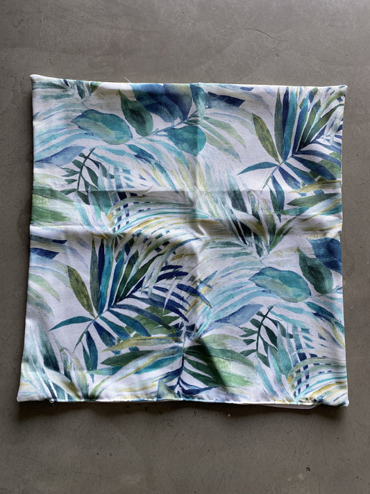 Aqua Fern Cushion Cover