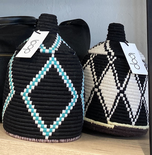 Hand Woven pots from Ruwanda