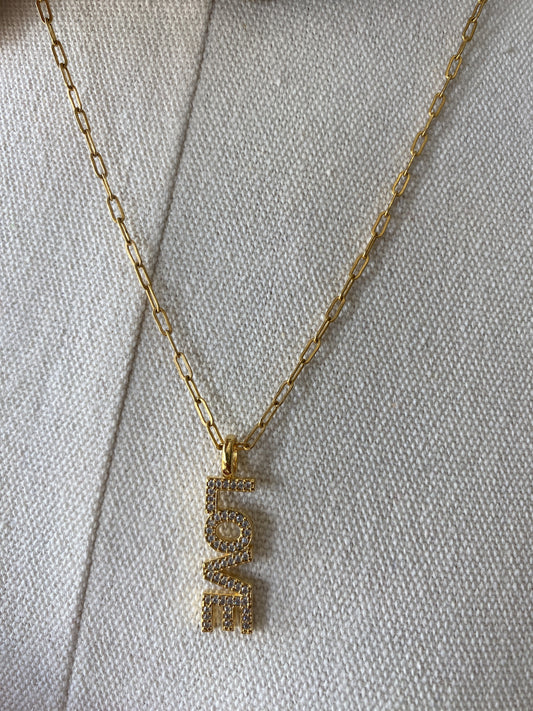 NLL LOVE Layering Chain Necklace