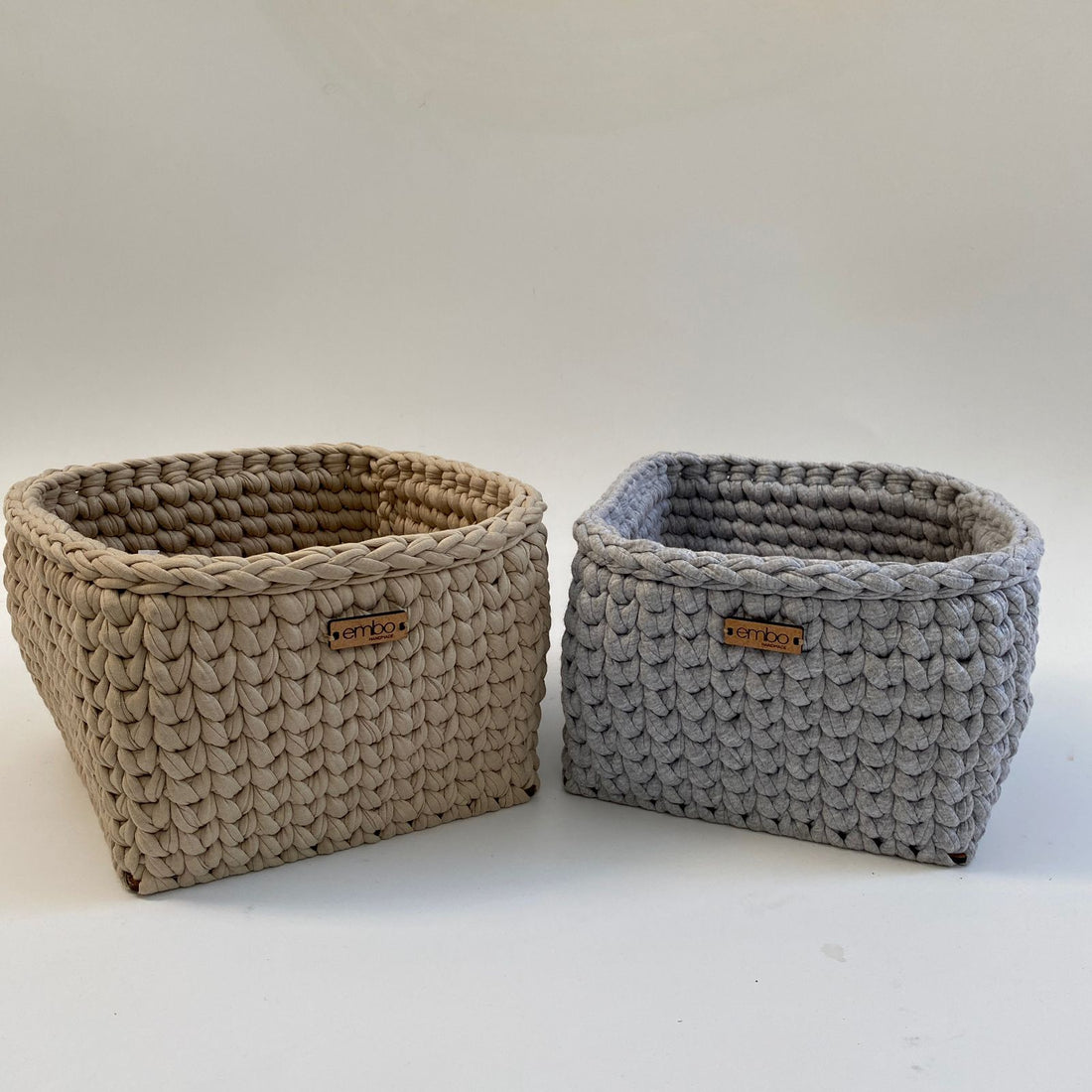 Tall Square Baskets – Loop Living