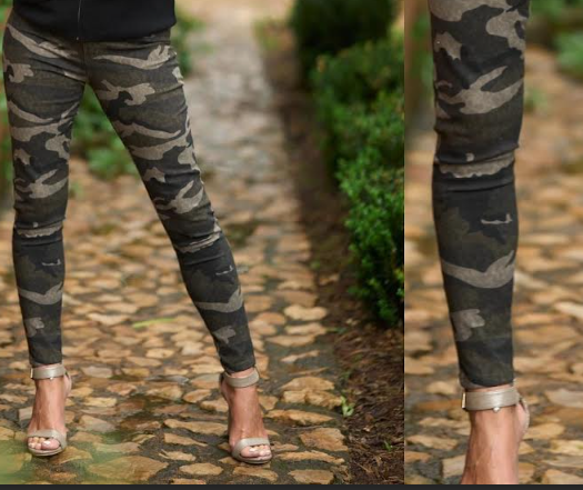 Camo Print Pants