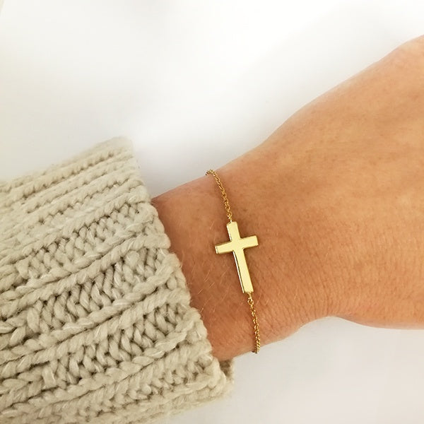 YGP cross bracelet